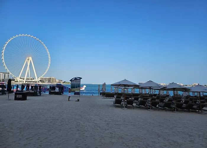 Modern Jbr Studio With Beach & Pool Access - Dubai Marina