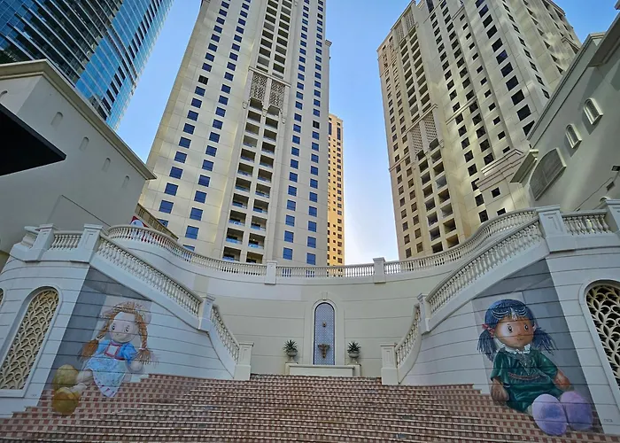 Modern Jbr Studio With Beach & Pool Access - Dubai Marina